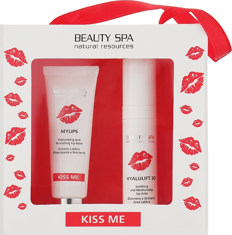 Set - Beauty Spa Kiss Me (ser/10ml + lip/balm/10ml) — photo N1