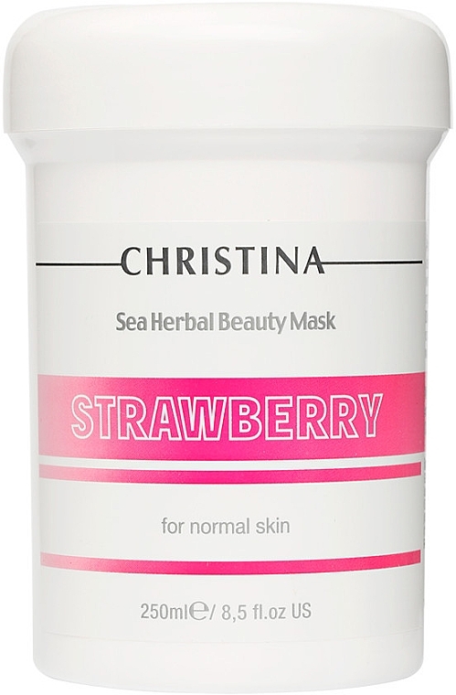 Strawberry Beauty Mask for Normal Skin - Christina Sea Herbal Beauty Mask Strawberry — photo N3