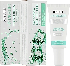 Eye Contour Filler Gel - Revuele Hydralift Hyaluron Gel Filler — photo N7