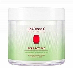 Fragrances, Perfumes, Cosmetics Face Cleansing Pads - Cell Fusion C Pore Tox Pad