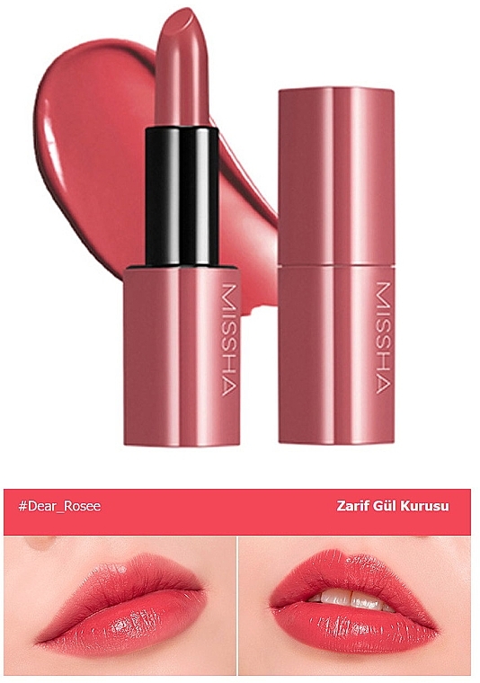 Moisturizing Lipstick - Missha Dare Rouge Sheer Sleek — photo N2