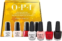 Fragrances, Perfumes, Cosmetics Set - OPI Mini Mani Gift Set (nail/polish/4x3.75ml)