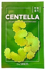 Fragrances, Perfumes, Cosmetics Soothing Mask with Centella Asiatica Extract - The Saem Natural Soothing Mask With Centella Asiatica Extract