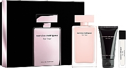 Fragrances, Perfumes, Cosmetics Narciso Rodriguez For Her - Set (edp/100ml + edp/mini/10ml + b/lot/50ml)