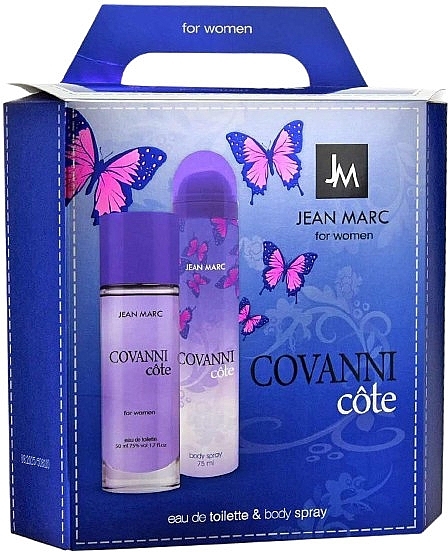 Set - Jean Marc Covanni Cote (edt/50ml+deo/75ml) — photo N1