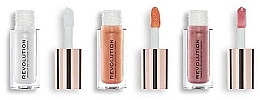 Lip Gloss Set - Makeup Revolution Shimmer Bomb Mini Collection — photo N2