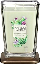 Scented Candle - Yankee Candle Elevation Cactus Flower&Agave — photo N5