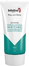 Fragrances, Perfumes, Cosmetics Whitening Charcoal Toothpaste - Infinitive Beauty Rise & Shine Activated Bamboo Charcoal Whitening Toothpaste