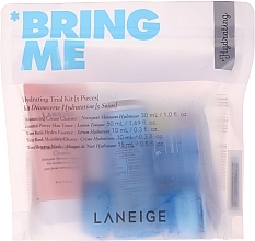 Fragrances, Perfumes, Cosmetics Set - Laneige Hydrating Trial Kit Bring Me (foam/30ml + ton/50ml + ser/10ml + cr/10ml + mask/15ml)