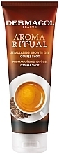 Shower Gel - Dermacol Aroma Ritual Stimulating Shower Gel Coffee Shot — photo N1