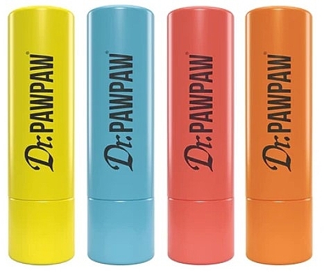 Set - Dr. PAWPAW Original & Tropical Balms (lip/balm/4g*4) — photo N2