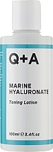 Fragrances, Perfumes, Cosmetics Facial Tonic - Q+A Marina Hyaluronic Toning Lotion