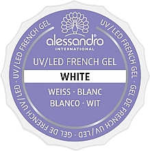 Fragrances, Perfumes, Cosmetics Nail Gel - Alessandro International French Gel White