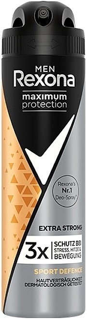 Sports Protection Antiperspirant Spray - Rexona Maximum Protection Extra Strong Sport Defence — photo N1