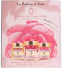 Fragrances, Perfumes, Cosmetics Set - La Sultane de Saba Rose (f/balm/50ml + f/cr/50ml + f/mask/50ml)