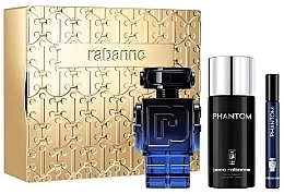 Paco Rabanne Phantom Intense - Set (edp/100ml+edp/10ml+deo/150ml) — photo N1