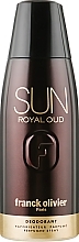 Fragrances, Perfumes, Cosmetics Perfumed Deodorant - Franck Olivier Sun Royal Oud 