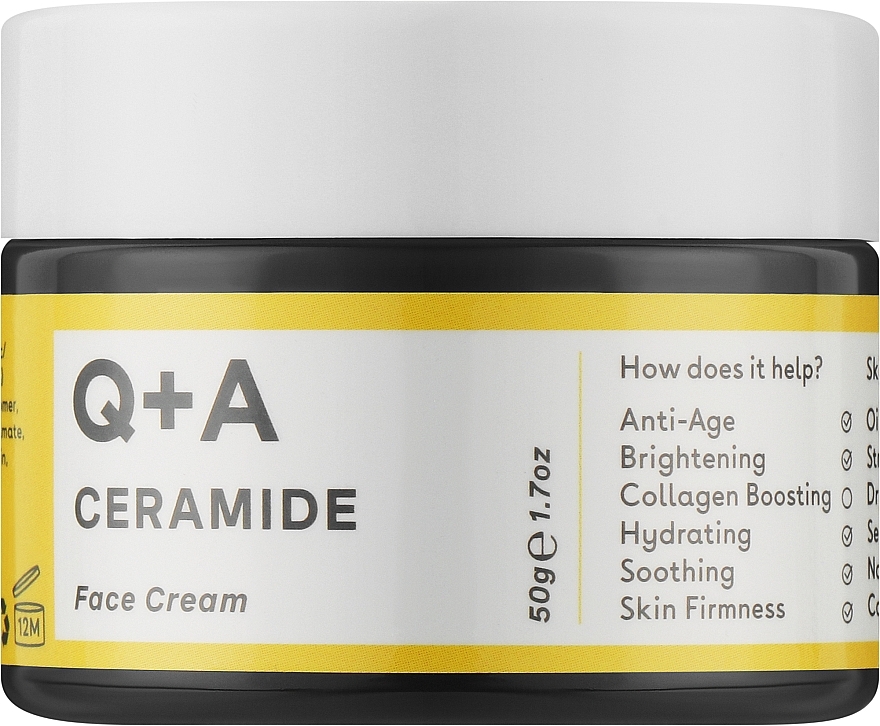 Day Face Cream - Q+A Ceramide Barrier Defense Face Cream — photo N1