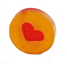 Fragrances, Perfumes, Cosmetics Heart For Him Glycerin Soap, round - Organique Solid Glycerine Soap Heat For Him