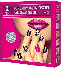 Moyra Nail Stamping Kit - Stamping Set #1 — photo N1