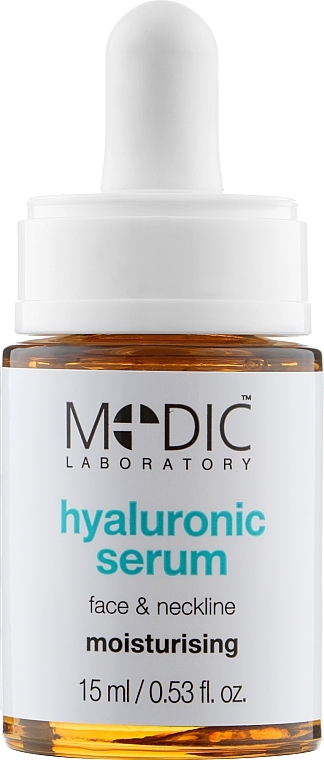 Hyaluronic Acid Face Serum - Pierre Rene Medic Laboratory Hyaluronic Serum Face & Neckline Moisturising — photo N2