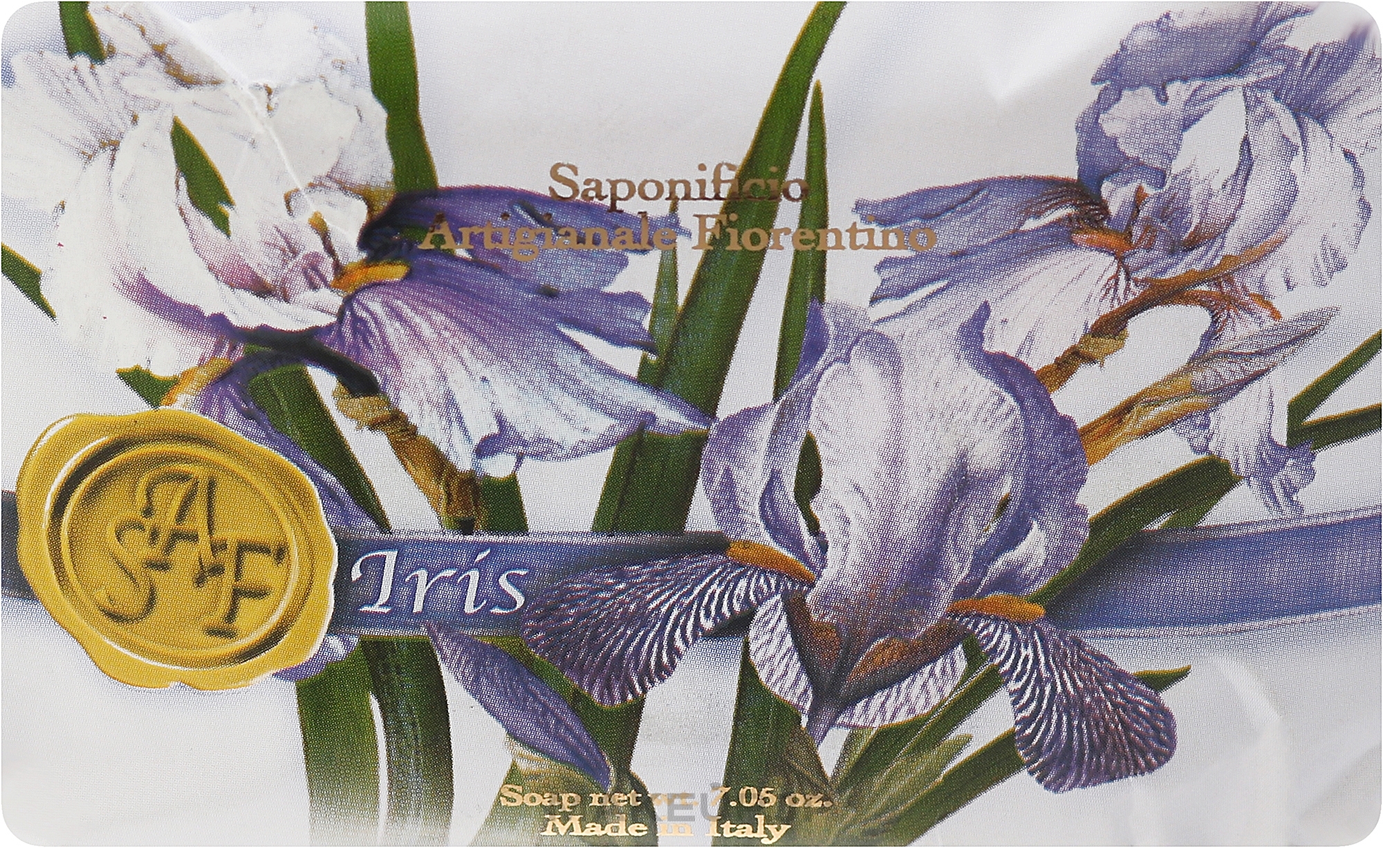 Toilet Soap "Iris" - Saponificio Fiorentino Primavera Irys — photo 200 g