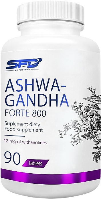 Ashwagandha Forte 800 Dietary Supplement - SFD Nutrition Ashwagandha Forte 800 Mg — photo N1