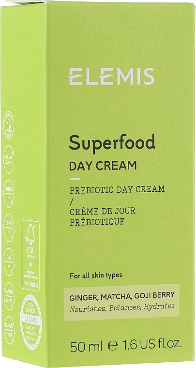 Moisturizing Day Face Cream - Elemis Superfood Day Cream — photo N3