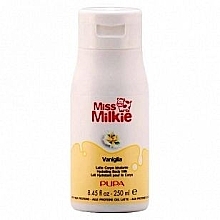 Fragrances, Perfumes, Cosmetics Vanilla Body Milk - Pupa Miss Milkie Hydrating Body Milk Vaniglia