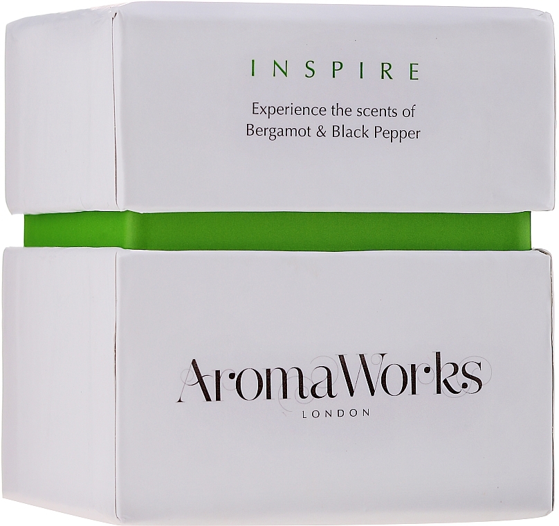 Scented Candle "Inspire" - AromaWorks Inspire Candle — photo N3