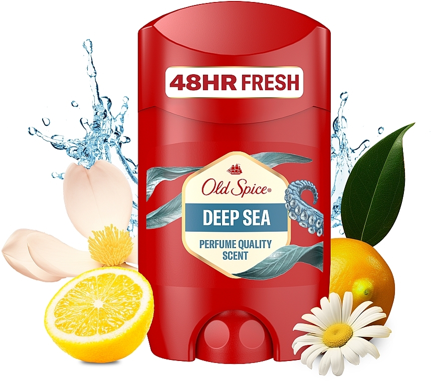 Antiperspirant-Deodorant Stick - Old Spice Deep Sea — photo N3