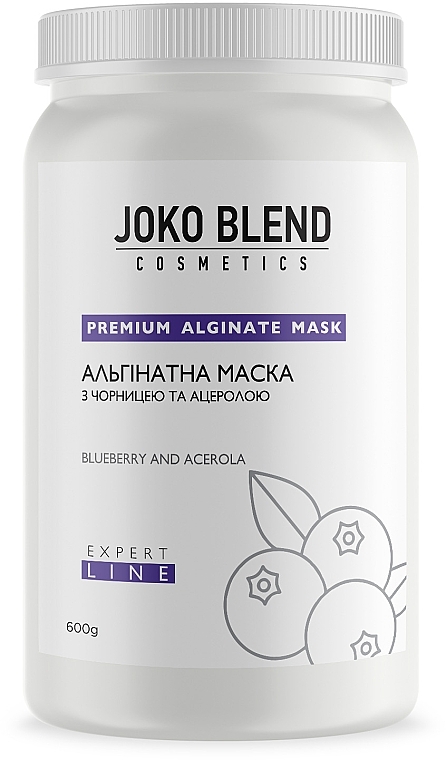 Blueberry & Acerola Alginate Mask - Joko Blend Premium Alginate Mask — photo N11