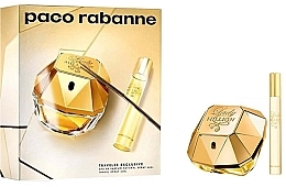 Paco Rabanne Lady Million Traveler Exclusive - Set (edp/80ml + edp/20ml) — photo N3