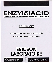 Fragrances, Perfumes, Cosmetics Set - Ericson Laboratoire Enzymacid Mini-Kit (scrab/10ml + fluid/10ml + serum/5ml)