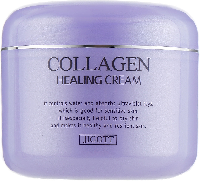 Nourishing Collagen Face Cream - Jigott Collagen Healing Cream — photo N2