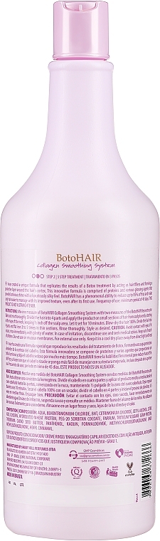 ヘアコラーゲン - Inoar BotoHair Collagen Smoothing System	 — photo N2