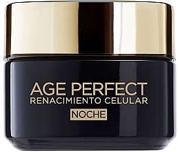 Fragrances, Perfumes, Cosmetics Night Face Cream - L'Oreal Paris Age Perfect Renacimiento Celular Night Cream