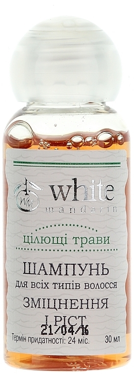 Healing Herbs Shampoo - White Mandarin (sample) — photo N1