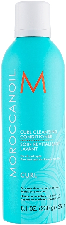 2-in-1 Cleansing Curly Hair Conditioner - Moroccanoil Curl Cleansing Conditioner — photo N1