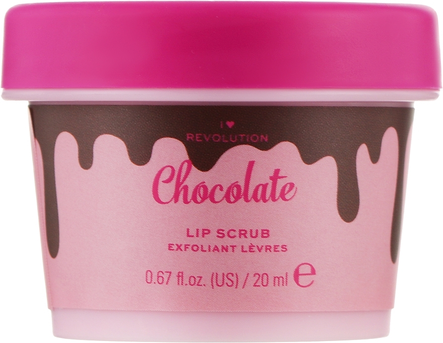 Lip Scrub - I Heart Revolution Chocolate Lip Scrub — photo N1