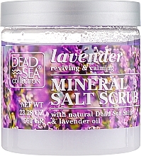 Body Scrub with Dead Sea Minerals & Lavender Oil - Dead Sea Collection Coconut Salt Scrub — photo N3