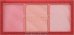 Highlighter Palette - Makeup Revolution Precious Stone — photo N2