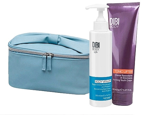 Beauty Bag Kit - Dibi Milano Tonic Lifter My Tone (sh/cr/200 ml + body/cr/300 ml + pouch) — photo N1