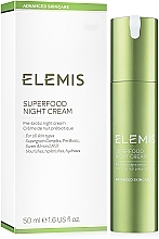 Night Face Cream - Elemis Superfood Night Cream — photo N4