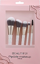 Fragrances, Perfumes, Cosmetics Makeup Brush Set, 5pcs - Beautifly