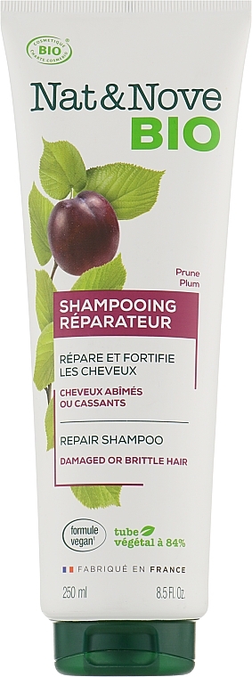 Repairing & Strengthening Shampoo 'Plum' - Eugene Perma Nat&Nove BIO — photo N1