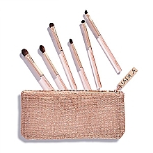 Fragrances, Perfumes, Cosmetics Brush Set in Makeup Bag - Nabla Denude Eye Brush Set
