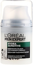 Fragrances, Perfumes, Cosmetics Moisturizing Birch Extract Cream for Sensitive Skin - L'Oréal Paris Men Expert Hydra Sensitive 25+