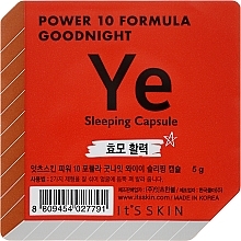 Fragrances, Perfumes, Cosmetics Night Capsule-Mask - It's Skin Power 10 Formula Goodnight Ye Sleeping Capsule