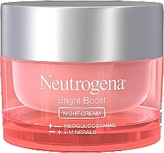 Fragrances, Perfumes, Cosmetics Night Face Cream - Neutrogena Bright Boost Night Cream